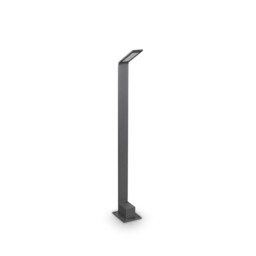 Agos LED Outdoor Tall Bollards Anthracite IP54, 3000K