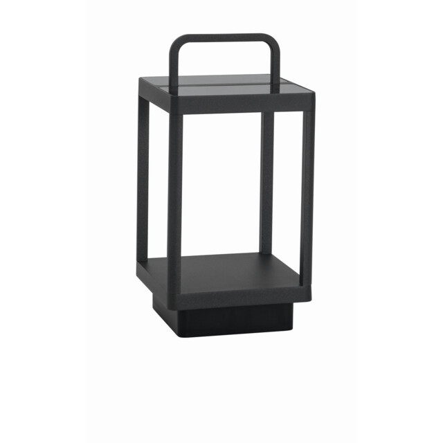 Bali 36cm Outdoor Motion Sensor Wall Lamp Anthracite Aluminium LED 2W 310Lm 3000K DC IP65 Solar / USB Wire / Switched - image 1