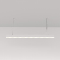 Maytoni Points Bar Pendant Ceiling Light White Integrated LED 4000K - thumbnail 1