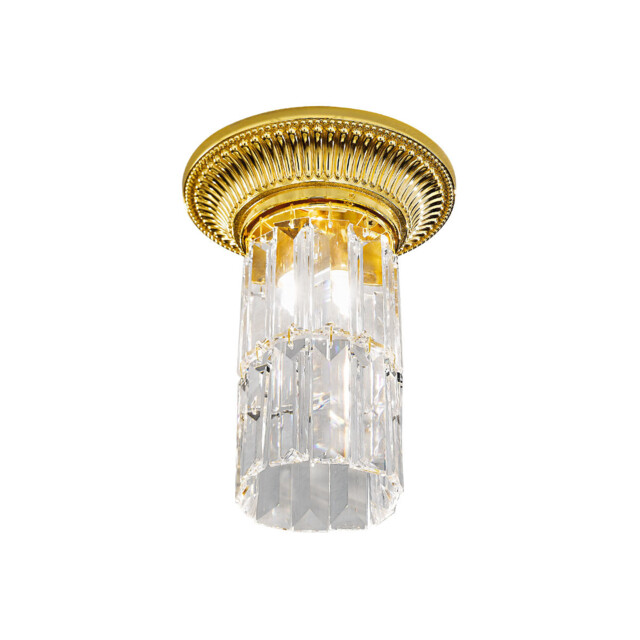 Milord Crystal Ceiling Light 24 Carat Gold - image 1