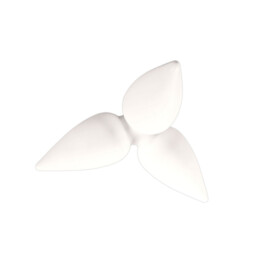 Palma Ceiling 3 Light CFL Outdoor IP44, Matt White/Opal White