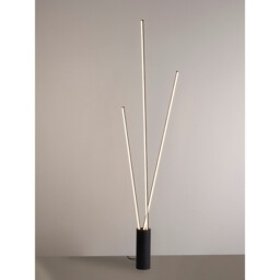 Vertical Floor Lamp, 40W LED, 3000K, 2400lm, Dimmable, Black, 3yrs Warranty - thumbnail 5