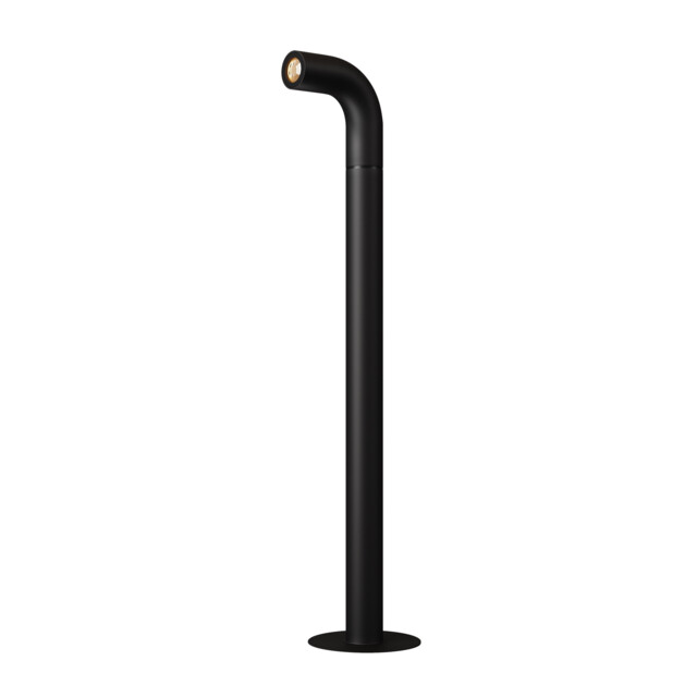 Sleek Outdoor Bollard Graphite 3000K 150lm IP65 - image 1