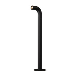 Sleek Outdoor Bollard Graphite 3000K 150lm IP65 - thumbnail 1