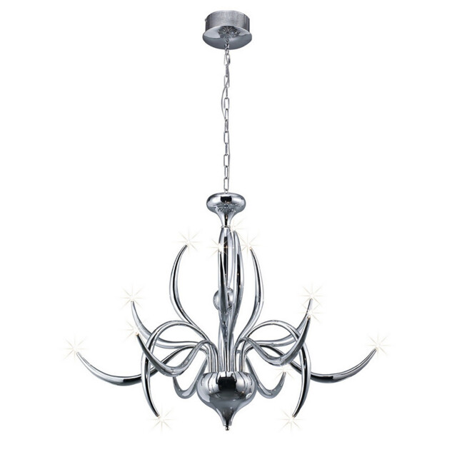 Llamas Pendant 15 Light G4 Polished Chrome, NOT LED/CFL Compatible - image 1