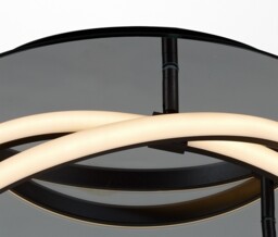 Infinity Flush 30W LED 2800K, 2500lm, Dimmable, Brown Oxide, White Acrylic - thumbnail 5