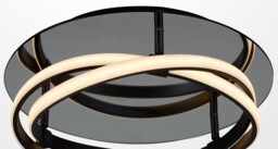 Infinity Flush 30W LED 2800K, 2500lm, Dimmable, Brown Oxide, White Acrylic - thumbnail 3