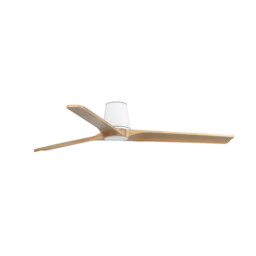 Heywood Tub 132cm Ceiling Fan White, Pine Blades - thumbnail 1