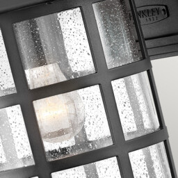 Hinkley Freeport Outdoor Wall Lantern Textured Black, IP44 - thumbnail 3