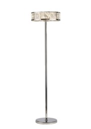 Torre Floor Lamp 5 Light Polished Chrome, Crystal