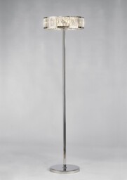 Torre Floor Lamp 5 Light Polished Chrome, Crystal - thumbnail 2