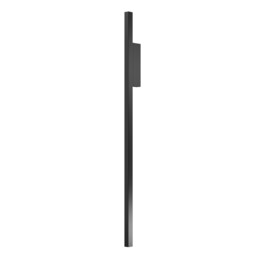 Halo Modern Integrated LED Wall Lamp Black 520lm White Shade