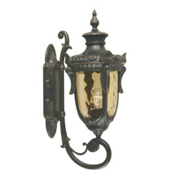 Philadelphia 1 Light Outdoor Medium Wall Lantern Light Old Bronze IP44, E27
