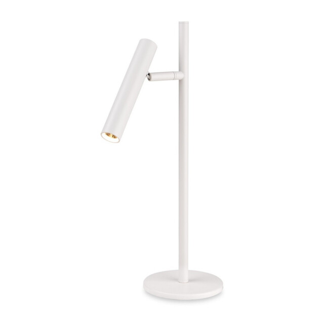 Aspen Table Lamp White 6w LED 372LM 2700K Push Button Dimmer