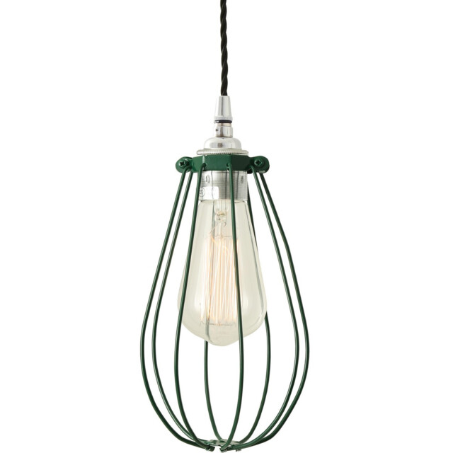 Vox cage Pendant, Chrome, Racing Green - image 1