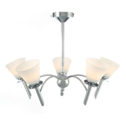 Kristina Pendant 5 Light G9 Polished Chrome - thumbnail 1