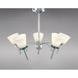 Kristina Pendant 5 Light G9 Polished Chrome - thumbnail 2