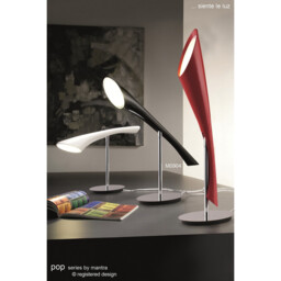 Pop Pendant/Ceiling Convertible To Semi Flush 6 Light E27, Gloss Red/Polished Chrome - thumbnail 5