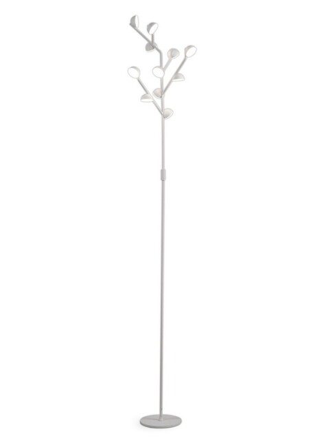Adn 10 Light Floor Lamp 158cm, 30W LED, 3000K, 1650lm, White - image 1