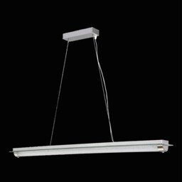 Tube Pendant 36W LED 4000K Polished Chrome/Mirror / Sand Diamond, 2800lm, 3yrs Warranty - thumbnail 2