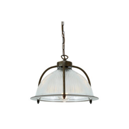 Bousta Dome Pendant, Antique Brass & Bronze Ring - thumbnail 5