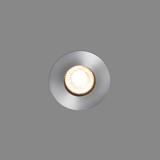 Grund LED Large Outdoor In Ground Recessed Spotlight Matt Nickel IP67 - image 1