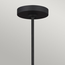 Joan 5 Light Chandelier, Midnight Black, Midnight Black , Burnished Brass, E27 - thumbnail 3
