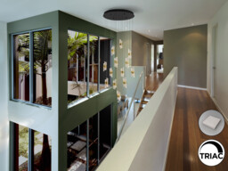 Iliada Cluster Pendant Ceiling 13 Light Black, Gold LED 3000K - thumbnail 2