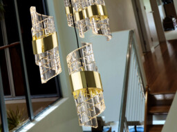 Iliada Cluster Pendant Ceiling 13 Light Black, Gold LED 3000K - thumbnail 3