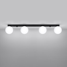 Yoli Globe Ceiling Light Black - thumbnail 3