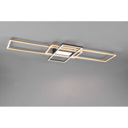 Irvine Modern 60W LED Semi Flush Light Brass Matt 3000-6500K Remote control - thumbnail 2