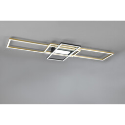 Irvine Modern 60W LED Semi Flush Light Brass Matt 3000-6500K Remote control - thumbnail 3