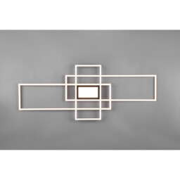 Irvine Modern 60W LED Semi Flush Light Brass Matt 3000-6500K Remote control - thumbnail 5