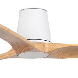 Heywood Tub 90cm Ceiling Fan White, Pine Blades - thumbnail 3