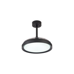 Mistral Mini 40W LED Dimmable Ceiling Light With Built-In 28W DC Fan, 2700-5000K Remote Control, 2500lm, Black, 5yrs Warranty - thumbnail 5