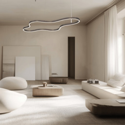 Oriona  Pendant Ceiling Light Brushed Coffee LED 3000K Dimmable - thumbnail 2