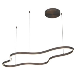 Oriona  Pendant Ceiling Light Brushed Coffee LED 3000K Dimmable - thumbnail 1
