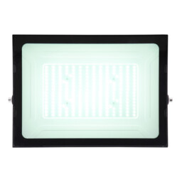 Helga I 19000lm Outdoor Flood Light Black IP44 Clear Glass Shade LED 6000K - thumbnail 3