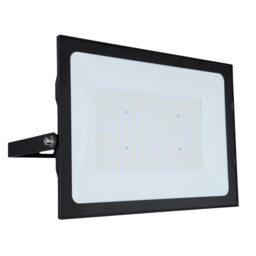 Helga I 19000lm Outdoor Flood Light Black IP44 Clear Glass Shade LED 6000K - thumbnail 2