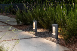 Totem 285 Grey LED Bollard Lamp 3000K 6.5W 3000K IP55 - thumbnail 2