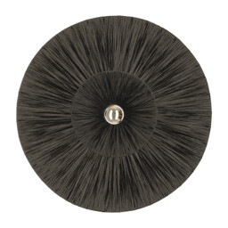 Silikou 50cm Wall Lamp Black - Rattan 1xE27