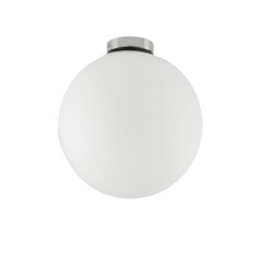 LAMPD Globe Ceiling Light White 30x32cm