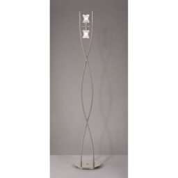 Alaska Floor Light G9 2 Light G9, Satin Nickel Item Weight: 19.1kg - thumbnail 2