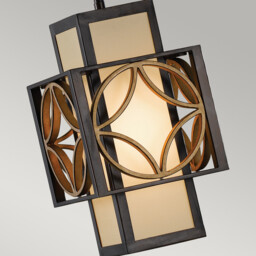 Remy 1 Light Ceiling Pendant Gold, Bronze, E27 - thumbnail 3