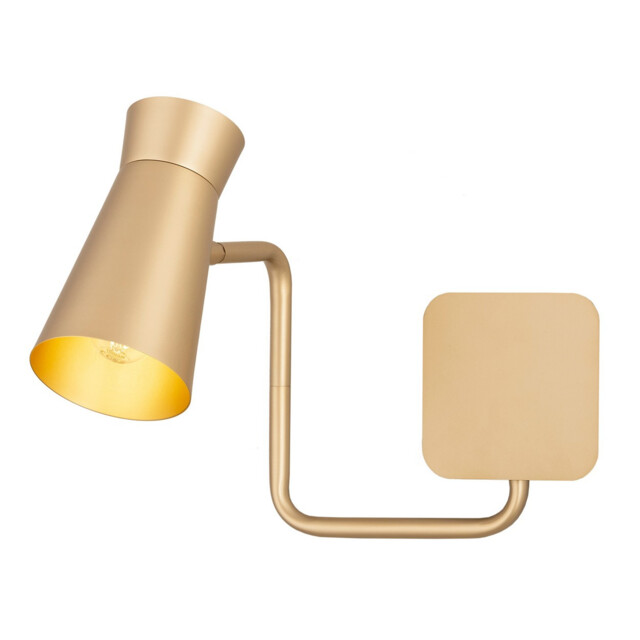 Lord Adjustable Reading Wall Light Gold E14 - image 1