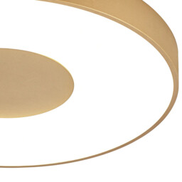 Coin Round Ceiling 80W LED With Remote Control 2700K-5000K, 3900lm, Gold, 3yrs Warranty - thumbnail 5