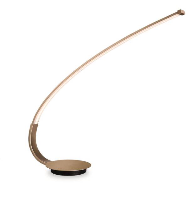 Arco LED 1 Light Table Lamp Champagne Gold
