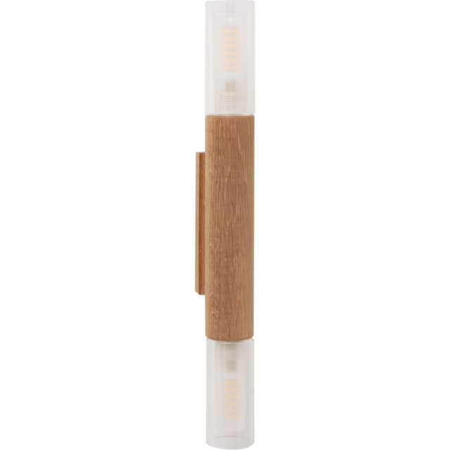 Madera Up & Down Wall Lamp, Wood, 2x G9