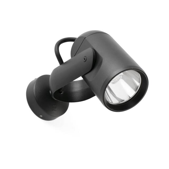 Slot Outdoor LED Spotlight Black 14W 3000K IP65 - image 1