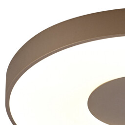 Coin Round Ceiling 100W LED With Remote Control 2700K-5000K, 6000lm, Sand Brown, 3yrs Warranty - thumbnail 3